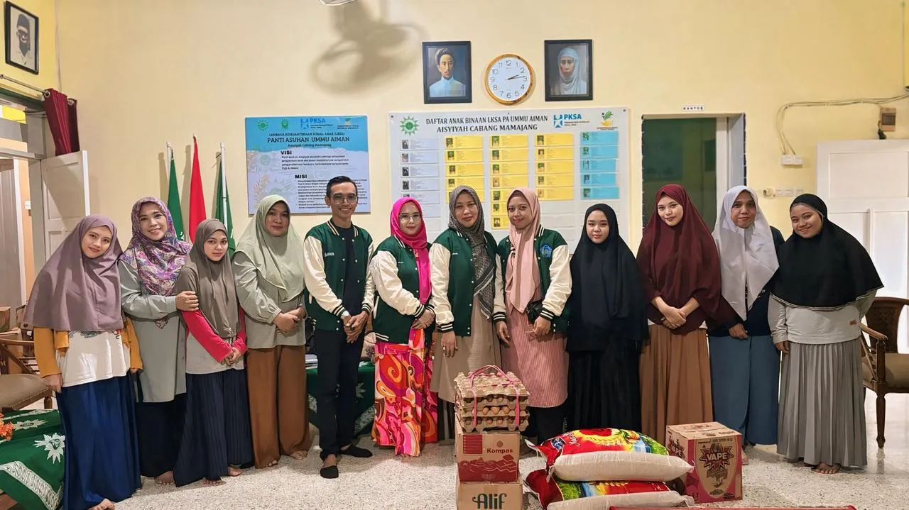 Mahasiswa S3 Pendidikan Unismuh Berbagi Berkah Ramadhan di Panti Asuhan