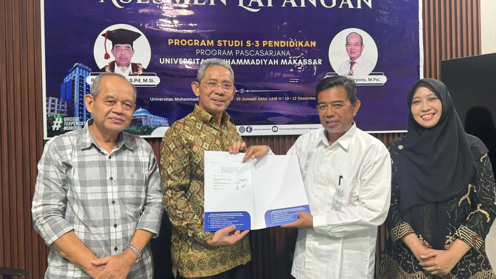 Dibuka Tahun 2022, Prodi S3 Pendidikan Unismuh Telah Terakreditasi Baik Sekali