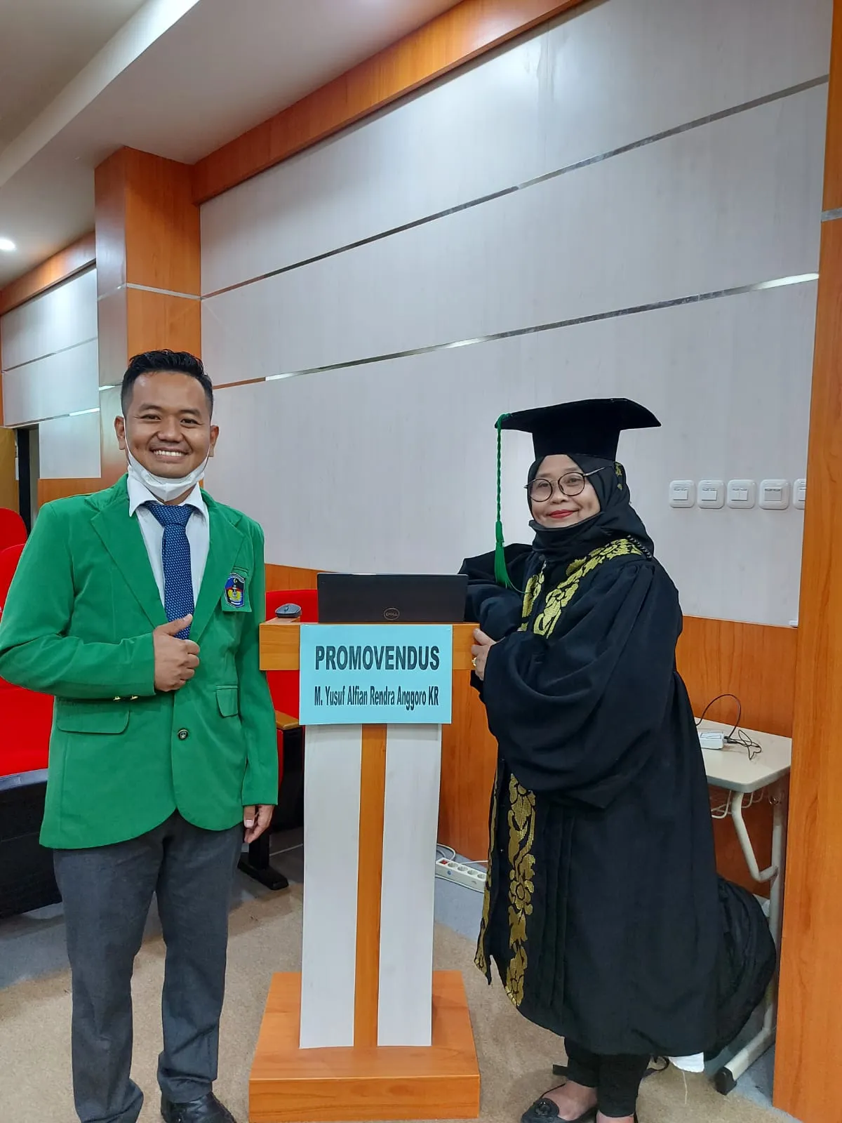 Membanggakan, Dosen Unismuh Yusuf Alfian Raih Gelar Doktor di Usia 28 Tahun