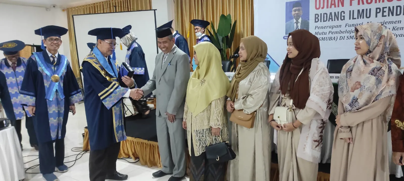 Ketua Majelis Pendidikan Kader Muhammadiyah Sulsel Jadi Doktor Pendidikan Agama Islam Ke-5 di Unismuh Makassar