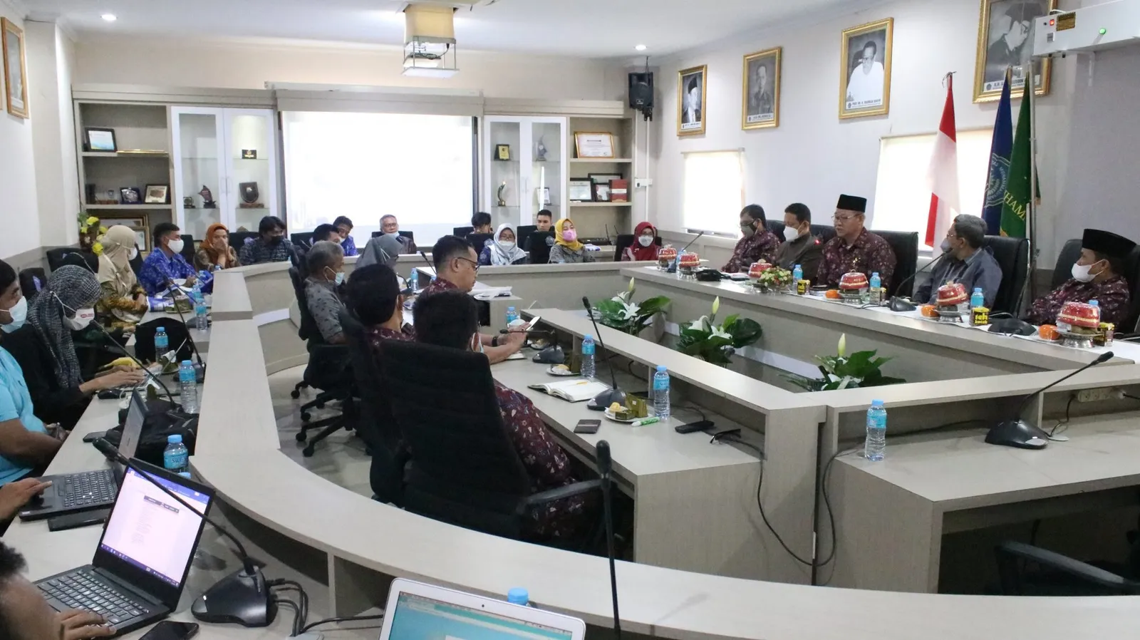 Perkuat Kerjasama Tri Dharma Perguruan Tinggi, Universitas Tadulako Kunjungan Ke Unismuh