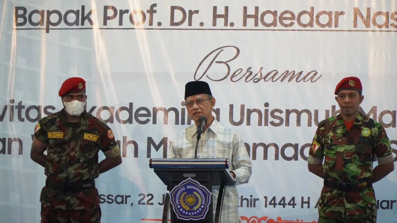 Silaturahmi di Makassar, Ketua Umum PP Muhammadiyah Puji Kemajuan Unismuh