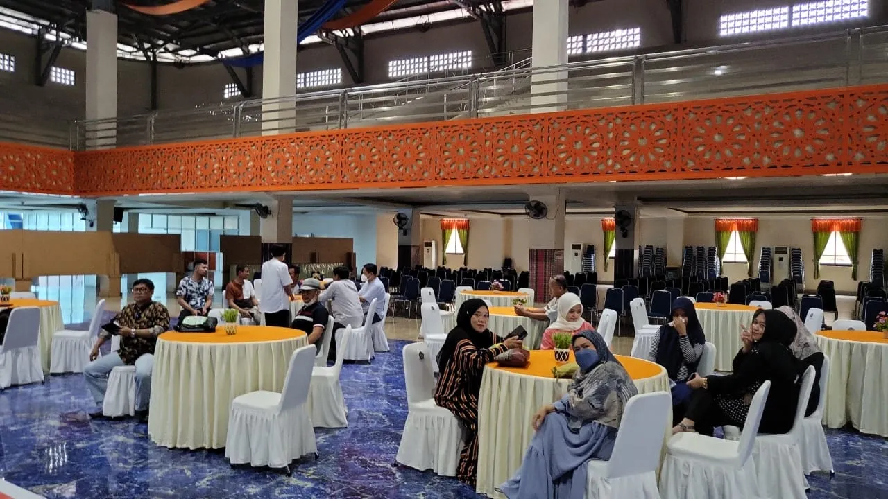 Hari Pertama Masuk Kerja, Keluarga Besar Unismuh Gelar Syawalan